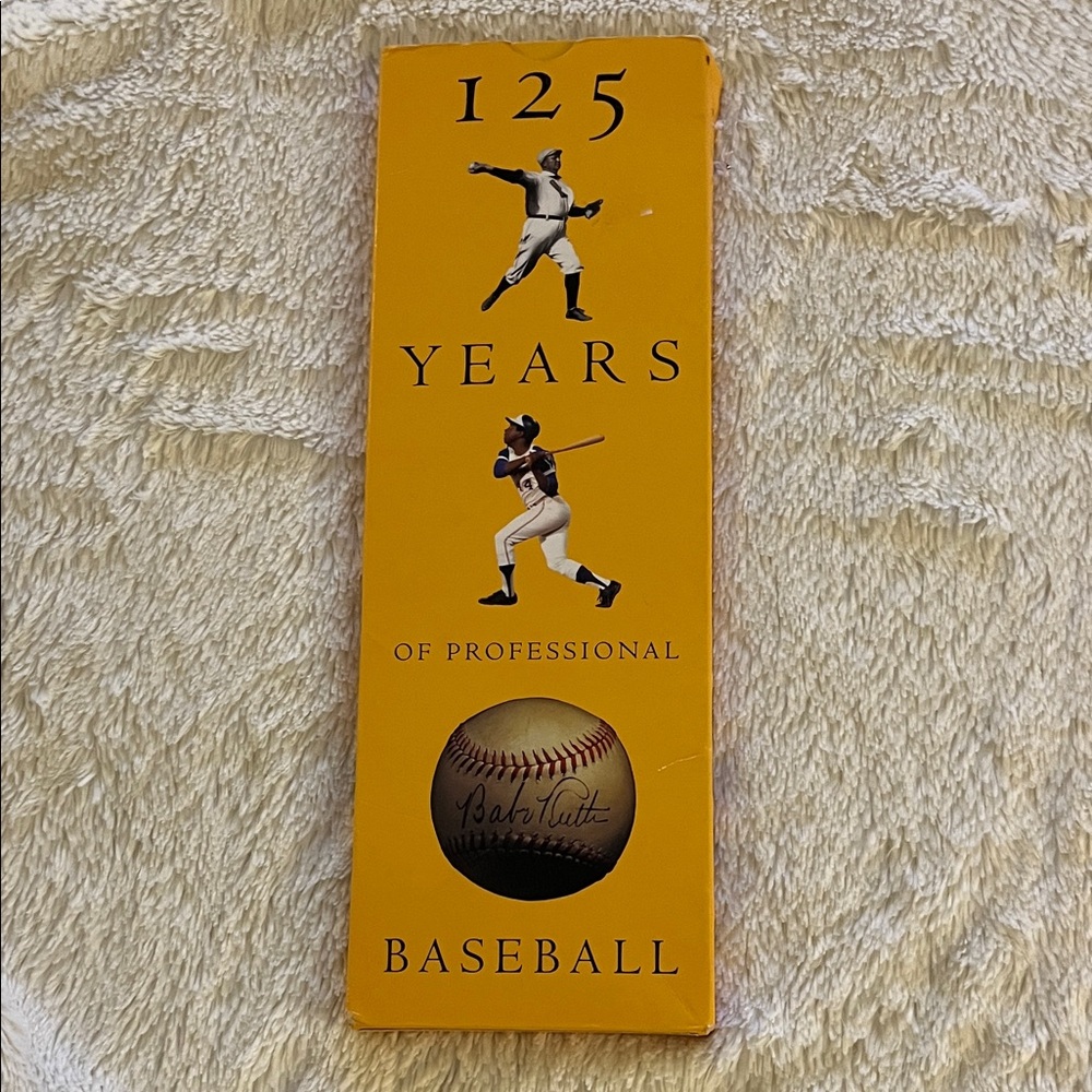 5/$25 Sale
125 Years of Professional Baseball Collector's Edition from Triumph
